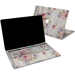 Lex Altern Vinyl MacBook Skin Vintage Bouquets  for your Laptop Apple Macbook.