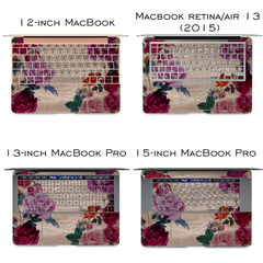 Lex Altern Vinyl MacBook Skin Flower Blossom