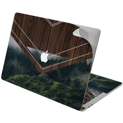 Lex Altern Vinyl MacBook Skin geometric Wood