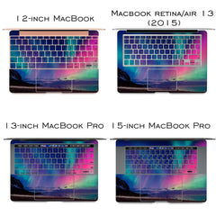 Lex Altern Vinyl MacBook Skin Northern Lights