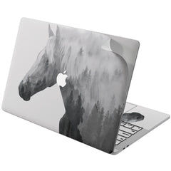 Lex Altern Vinyl MacBook Skin Foggy Horse