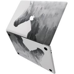 Lex Altern Vinyl MacBook Skin Foggy Horse