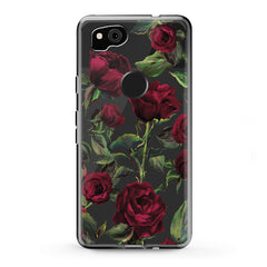 Lex Altern TPU Silicone Google Pixel Case Red Roses