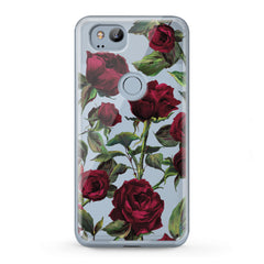 Lex Altern TPU Silicone Google Pixel Case Red Roses