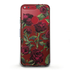 Lex Altern TPU Silicone Google Pixel Case Red Roses