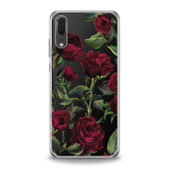 Lex Altern TPU Silicone Huawei Honor Case Red Roses