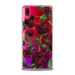 Lex Altern TPU Silicone VIVO Case Red Roses