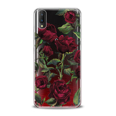 Lex Altern TPU Silicone VIVO Case Red Roses