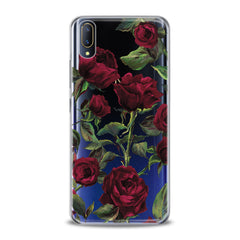 Lex Altern TPU Silicone VIVO Case Red Roses