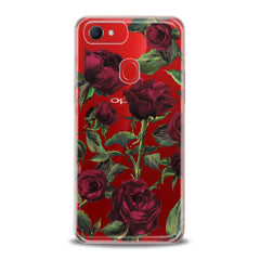 Lex Altern TPU Silicone Oppo Case Red Roses