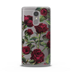 Lex Altern TPU Silicone Lenovo Case Red Roses