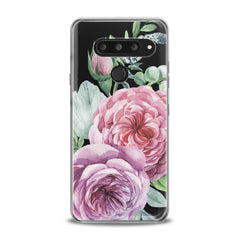 Lex Altern TPU Silicone LG Case Pink Roses Art