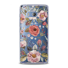 Lex Altern TPU Silicone HTC Case Wildflower Pattern