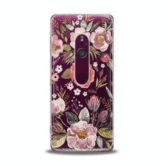 Lex Altern TPU Silicone Sony Xperia Case Wildflower Pattern