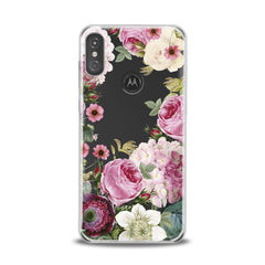 Lex Altern TPU Silicone Motorola Case Peony Rose