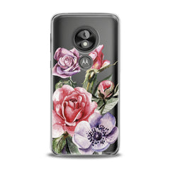 Lex Altern TPU Silicone Motorola Case Roses Boquet