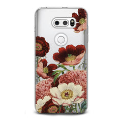 Lex Altern Red Flowers Print LG Case