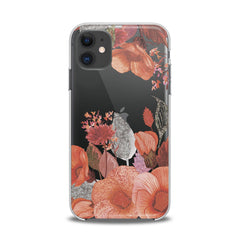 Lex Altern TPU Silicone iPhone Case Glitter Flowers