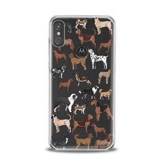 Lex Altern TPU Silicone Motorola Case Dog Pattern