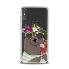 Lex Altern TPU Silicone Motorola Case Summer Bear