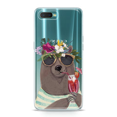 Lex Altern TPU Silicone Oppo Case Summer Bear