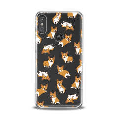 Lex Altern TPU Silicone Motorola Case Cute Corgi Puppies