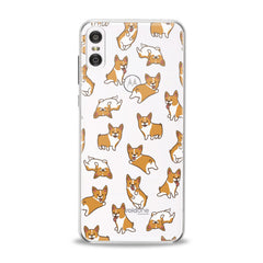 Lex Altern Cute Corgi Puppies Motorola Case