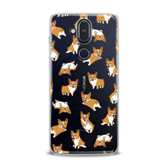 Lex Altern TPU Silicone Nokia Case Cute Corgi Puppies