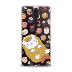 Lex Altern TPU Silicone Nokia Case Sushi Cat