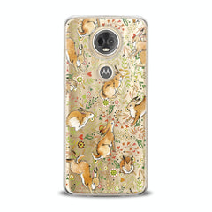 Lex Altern TPU Silicone Motorola Case Floral Bunny