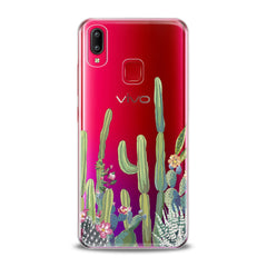 Lex Altern TPU Silicone VIVO Case Floral Cactus Art