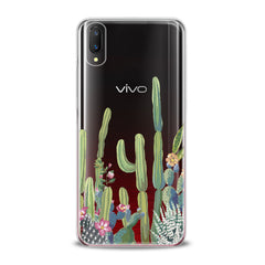 Lex Altern TPU Silicone VIVO Case Floral Cactus Art