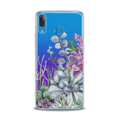 Lex Altern TPU Silicone Lenovo Case Flowers Succulent