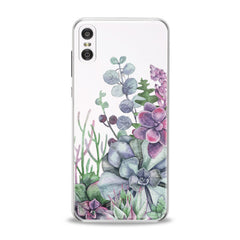 Lex Altern TPU Silicone Motorola Case Flowers Succulent