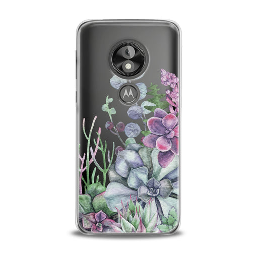 Lex Altern Flowers Succulent Motorola Case