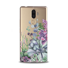 Lex Altern TPU Silicone Lenovo Case Flowers Succulent