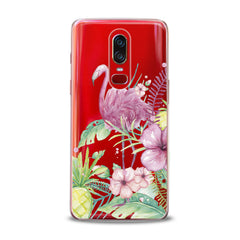 Lex Altern TPU Silicone OnePlus Case Flamingo Tropical