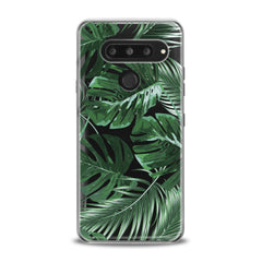 Lex Altern TPU Silicone LG Case Monstera Leaves