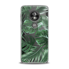 Lex Altern TPU Silicone Motorola Case Monstera Leaves