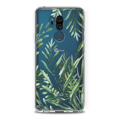 Lex Altern TPU Silicone LG Case Green Leaves