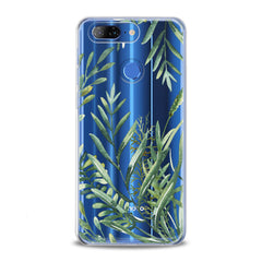 Lex Altern TPU Silicone Lenovo Case Green Leaves