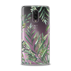 Lex Altern TPU Silicone OnePlus Case Green Leaves