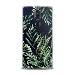 Lex Altern TPU Silicone Nokia Case Green Leaves