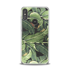 Lex Altern TPU Silicone Motorola Case Banana Leaves