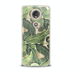 Lex Altern TPU Silicone Motorola Case Banana Leaves