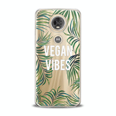 Lex Altern TPU Silicone Motorola Case Vegan Vibes