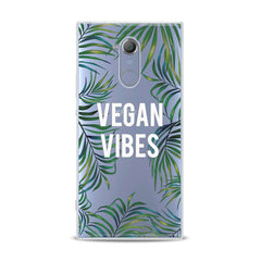 Lex Altern TPU Silicone Sony Xperia Case Vegan Vibes