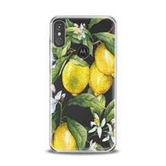 Lex Altern TPU Silicone Motorola Case Lemon Blossom