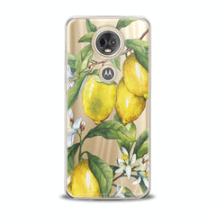 Lex Altern TPU Silicone Motorola Case Lemon Blossom