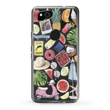 Lex Altern TPU Silicone Google Pixel Case Summer Fruits